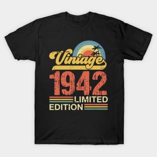 Retro vintage 1942 limited edition T-Shirt